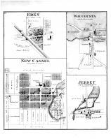 Eden, Waucousta, Jersey, New Cassel, Fond Du Lac County 1893 Microfilm